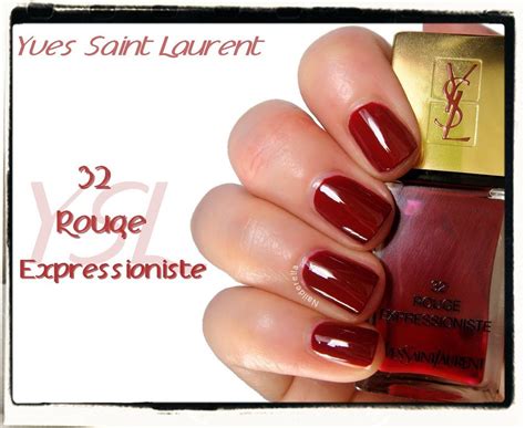 red anarchy ysl|ysl beauty nail varnish.